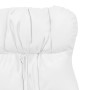 Sillón Relajante de Cuero Sintético Blanco de , Sillones - Ref: Foro24-42001879, Precio: 121,51 €, Descuento: %