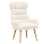 Sillón Relax de  en tela crema tipo lana rizada | Foro24.es | Tu tienda online para hogar, jardín y más Foro24.es