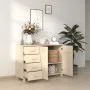 HAMAR solid pine wood sideboard in honey brown color, 113x40x80 cm by vidaXL, Sideboards - Ref: Foro24-340444, Price: 146,58 ...
