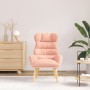 Sillón Relajante  de Tela Curly Rosa | Foro24.es | Tu tienda online para hogar, jardín y más Foro24.es