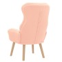 Sillón Relajante  de Tela Curly Rosa | Foro24.es | Tu tienda online para hogar, jardín y más Foro24.es