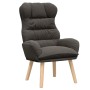 Sillón Relajante  Gris Oscuro de Tela Parecida a la Lana Rizada | Foro24.es | Tu tienda online para hogar, jardín y más Foro24.es