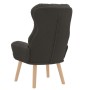 Sillón Relajante  Gris Oscuro de Tela Parecida a la Lana Rizada | Foro24.es | Tu tienda online para hogar, jardín y más Foro24.es