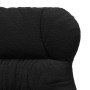 Sillón relajante  de tela semejante a lana rizada negra | Foro24.es | Tu tienda online para hogar, jardín y más Foro24.es