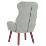 Sillón Relaxante de Terciopelo Gris Claro | Foro24.es | Tu tienda online para hogar, jardín y más Foro24.es