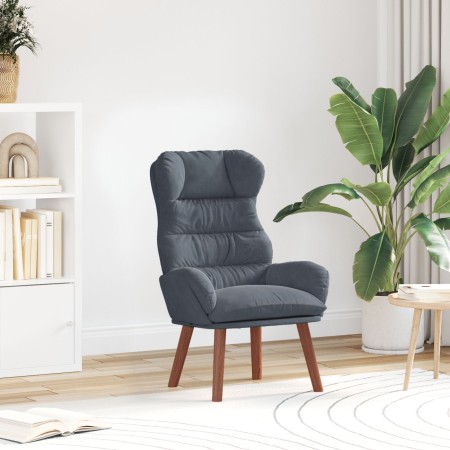 Sillón Relax de Terciopelo Gris Oscuro | Foro24.es | Tu tienda online para hogar, jardín y más Foro24.es