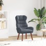 Sillón Relax de Terciopelo Gris Oscuro | Foro24.es | Tu tienda online para hogar, jardín y más Foro24.es
