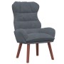 Sillón Relax de Terciopelo Gris Oscuro | Foro24.es | Tu tienda online para hogar, jardín y más Foro24.es