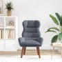 Sillón Relax de Terciopelo Gris Oscuro de , Sillones - Ref: Foro24-42001888, Precio: 114,03 €