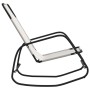 Rocking lounger 2 units in cream steel and textilene by vidaXL, Loungers - Ref: Foro24-318142, Price: 104,08 €, Discount: %