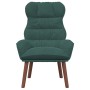 Silla de Relax Verde Oscuro de Terciopelo | Foro24.es | Tu tienda online para hogar, jardín y más Foro24.es