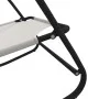 Rocking lounger 2 units in cream steel and textilene by vidaXL, Loungers - Ref: Foro24-318142, Price: 111,27 €, Discount: %
