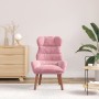 Sillón Relajante de Terciopelo Rosa | Foro24.es | Tu tienda online para hogar, jardín y más Foro24.es