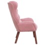 Sillón Relajante de Terciopelo Rosa | Foro24.es | Tu tienda online para hogar, jardín y más Foro24.es