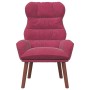 Sillón Relaxante Terciopelo Rojo Vino | Foro24.es | Tu tienda online para hogar, jardín y más Foro24.es