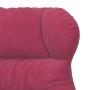 Sillón Relaxante Terciopelo Rojo Vino de , Sillones - Ref: Foro24-42001892, Precio: 114,03 €
