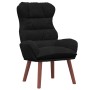 Sillón Relajante Negro de Terciopelo | Foro24.es | Tu tienda online para hogar, jardín y más Foro24.es