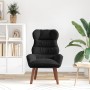 Sillón Relajante Negro de Terciopelo | Foro24.es | Tu tienda online para hogar, jardín y más Foro24.es