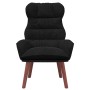 Sillón Relajante Negro de Terciopelo de , Sillones - Ref: Foro24-42001893, Precio: 114,03 €