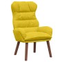 Sillón Relajante de Terciopelo Amarillo | Foro24.es | Tu tienda online para hogar, jardín y más Foro24.es