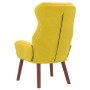 Sillón Relajante de Terciopelo Amarillo | Foro24.es | Tu tienda online para hogar, jardín y más Foro24.es