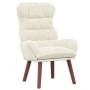Sillón Relajante de Terciopelo Crema | Foro24.es | Tu tienda online para hogar, jardín y más Foro24.es