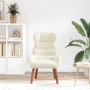Sillón Relajante de Terciopelo Crema | Foro24.es | Tu tienda online para hogar, jardín y más Foro24.es