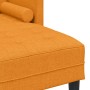 Sofá L de 3 plazas  Amarillo oscuro 160 cm Tela | Foro24.es | Tu tienda online para hogar, jardín y más Foro24.es