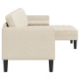 Sofá en L de 3 plazas 160 cm Lino by , Sofas - Ref: Foro24-42001924, Price: 290,04 €, Discount: %