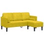 Sofá en L Amarillo 173x131x67 cm Terciopelo | Foro24.es | Tu tienda online para hogar, jardín y más Foro24.es