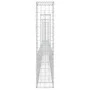 U-shaped gabion basket 4 iron posts 380x20x100 cm by vidaXL, fence panels - Ref: Foro24-151277, Price: 110,62 €, Discount: %