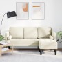 Sofá en L Crema 173x131x67 cm Terciopelo | Foro24.es | Tu tienda online para hogar, jardín y más Foro24.es