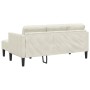 Sofá en L Crema 173x131x67 cm Terciopelo | Foro24.es | Tu tienda online para hogar, jardín y más Foro24.es