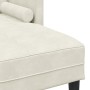 Sofá en L Crema 173x131x67 cm Terciopelo | Foro24.es | Tu tienda online para hogar, jardín y más Foro24.es