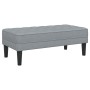 Banco  Gris Claro 113x57x39 cm Tela | Foro24.es | Tu tienda online para hogar, jardín y más Foro24.es