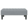 Banco  Gris Claro 113x57x39 cm Tela | Foro24.es | Tu tienda online para hogar, jardín y más Foro24.es