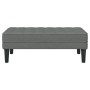Banco Gris Oscuro 113x57x39 cm de Tela von , Banken - Ref: Foro24-42001936, Preis: 107,40 €, Rabatt: %