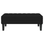 Banco Negro 113x57x39 cm de tela von , Banken - Ref: Foro24-42001937, Preis: 107,40 €, Rabatt: %
