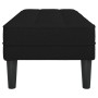 Banco Negro 113x57x39 cm de tela von , Banken - Ref: Foro24-42001937, Preis: 107,40 €, Rabatt: %