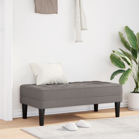 Banco  Taupe 113x57x39 cm Tela | Foro24.es | Tu tienda online para hogar, jardín y más Foro24.es