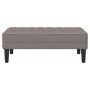 Banco  Taupe 113x57x39 cm Tela | Foro24.es | Tu tienda online para hogar, jardín y más Foro24.es