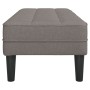 Banco  Taupe 113x57x39 cm Tela | Foro24.es | Tu tienda online para hogar, jardín y más Foro24.es