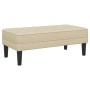 Banco  Crema 113x57x39 cm Tela | Foro24.es | Tu tienda online para hogar, jardín y más Foro24.es