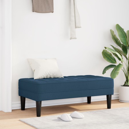 Banco  Azul 113x57x39 cm Tela | Foro24.es | Tu tienda online para hogar, jardín y más Foro24.es