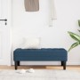Banco  Azul 113x57x39 cm Tela | Foro24.es | Tu tienda online para hogar, jardín y más Foro24.es