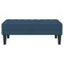 Banco  Azul 113x57x39 cm Tela | Foro24.es | Tu tienda online para hogar, jardín y más Foro24.es