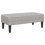 Banco  Gris Nube 113x57x39 cm Tela | Foro24.es | Tu tienda online para hogar, jardín y más Foro24.es
