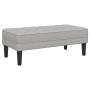 Banco  Gris Nube 113x57x39 cm Tela | Foro24.es | Tu tienda online para hogar, jardín y más Foro24.es