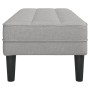 Banco  Gris Nube 113x57x39 cm Tela | Foro24.es | Tu tienda online para hogar, jardín y más Foro24.es