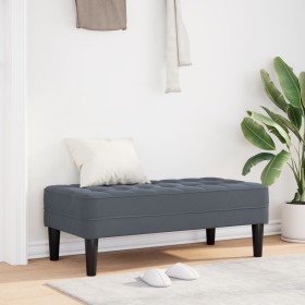 Banco Gris Oscuro 113 cm Terciopelo von , Banken - Ref: Foro24-42001948, Preis: 108,14 €, Rabatt: %